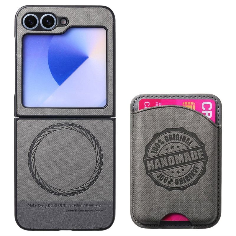 Deksel Samsung Galaxy Z Flip 7 Fe Mobildeksel Magsafe-kompatibel Avtakbar Kortholder