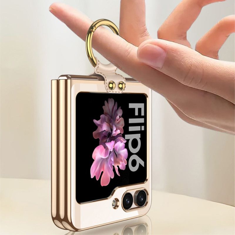 Deksel Samsung Galaxy Z Flip 7 Fe Mobildeksel Ringholder Og Skjermbeskytter