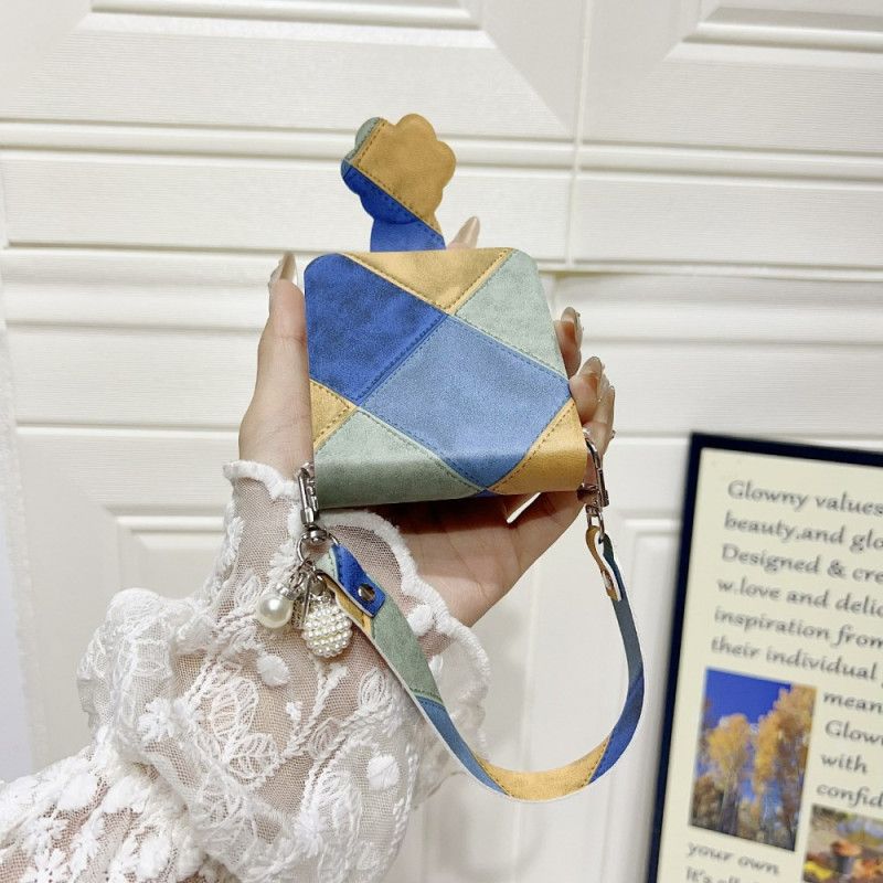 Deksel Samsung Galaxy Z Flip 7 Fe Retro Med Kattepotelås