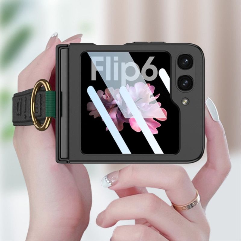 Deksel Samsung Galaxy Z Flip 7 Fe Ringholder Og Gkk-stropp
