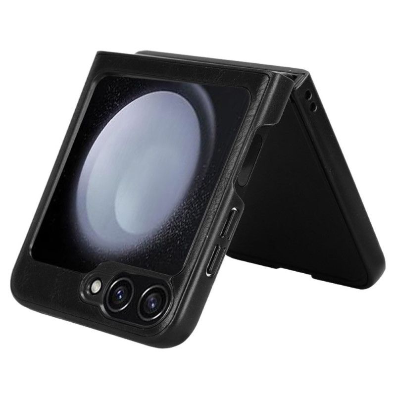 Deksel Samsung Galaxy Z Flip 7 Fe Søm I Kunstskinn