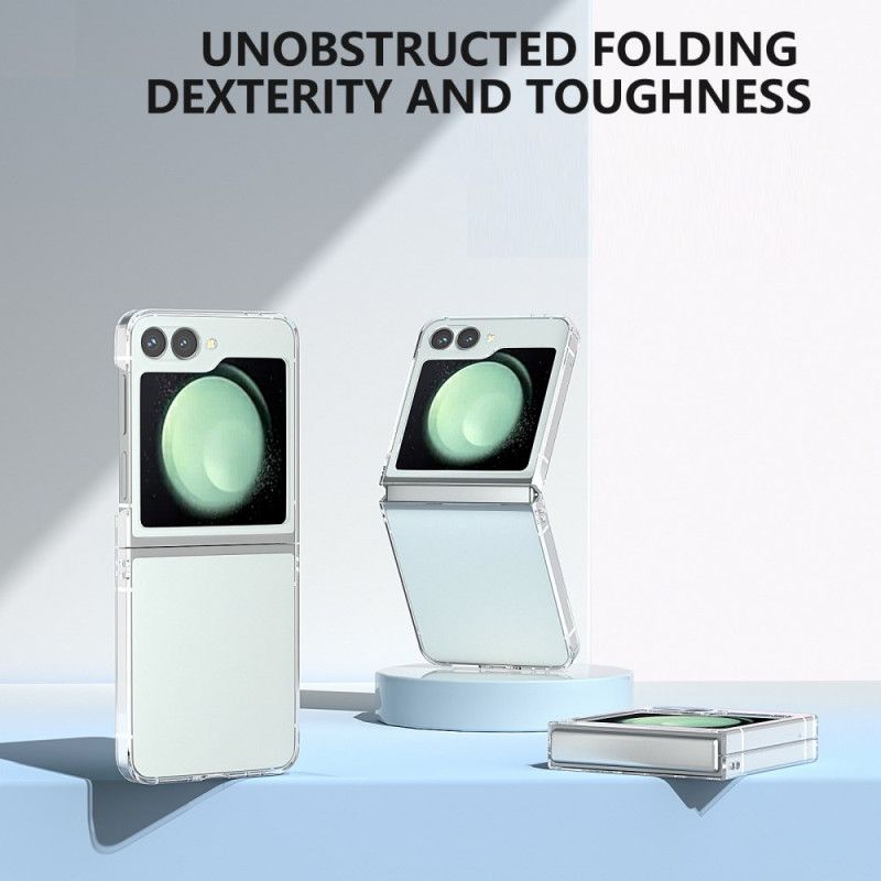 Deksel Samsung Galaxy Z Flip 7 Fe Stiv Gjennomsiktig