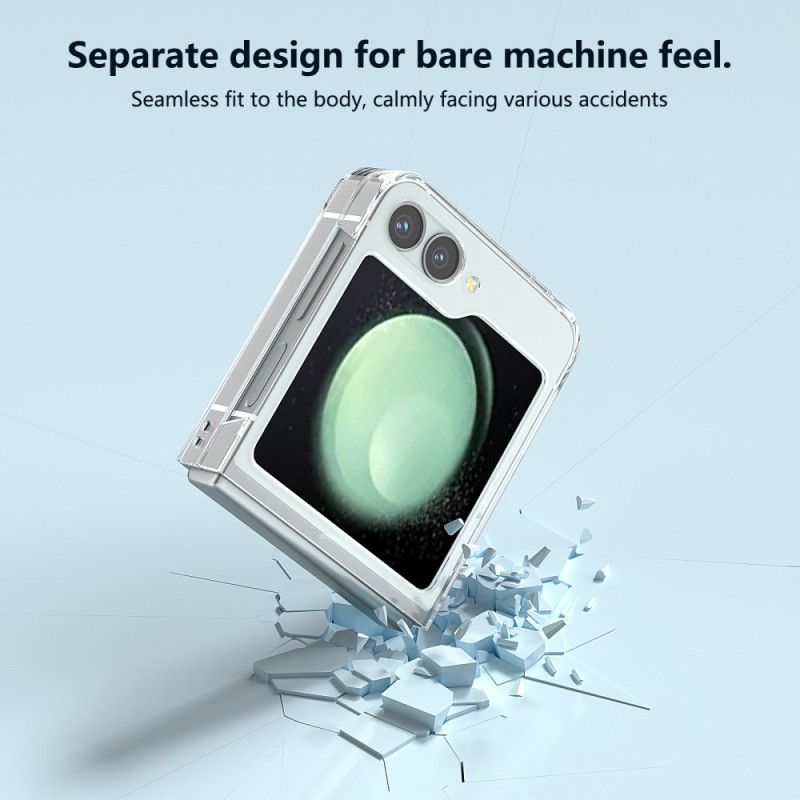 Deksel Samsung Galaxy Z Flip 7 Fe Stiv Gjennomsiktig