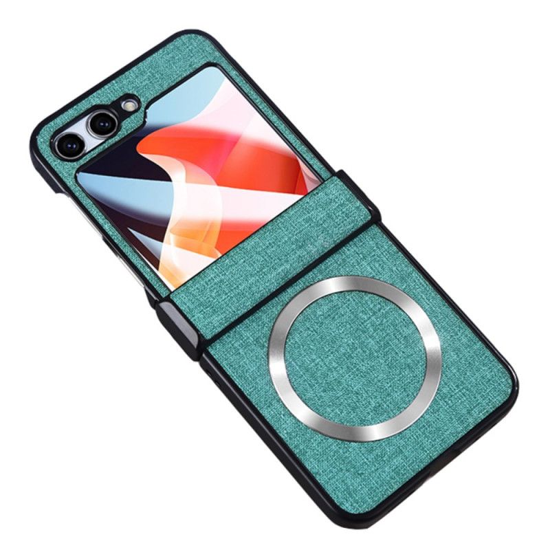 Deksel Samsung Galaxy Z Flip 7 Fe Stofftekstur