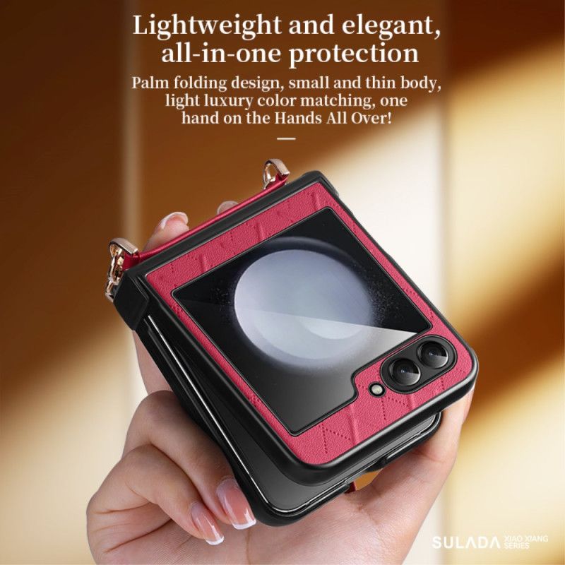 Deksel Samsung Galaxy Z Flip 7 Fe Sulada Skulderstropp