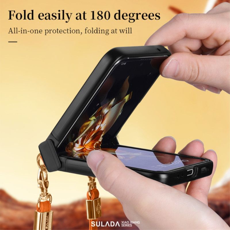 Deksel Samsung Galaxy Z Flip 7 Fe Sulada Skulderstropp