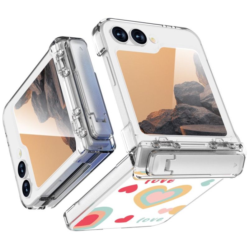 Deksel Samsung Galaxy Z Flip 7 Fe Ulike Mønstre Beskyttelse Deksel