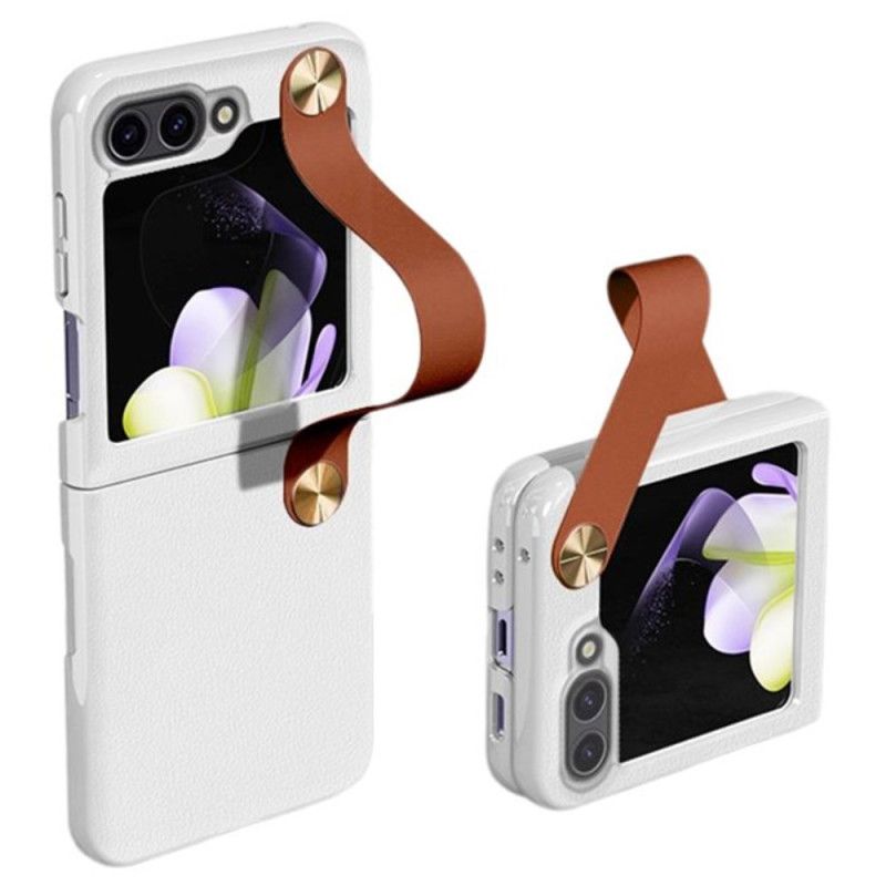 Deksel Samsung Galaxy Z Flip 7 Fe Ultratynn Gkk-lærrem