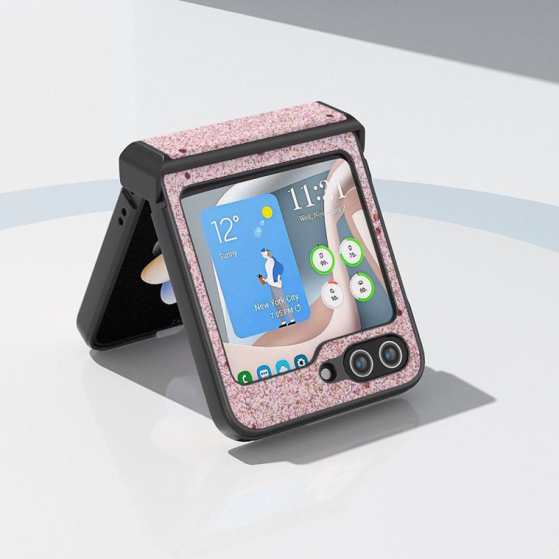 Deksel Til Samsung Galaxy Z Flip 7 Fe Abeel Skimrende Overflate