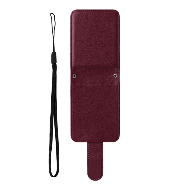 Deksel Til Samsung Galaxy Z Flip 7 Fe Kortholder Med Læreffekt