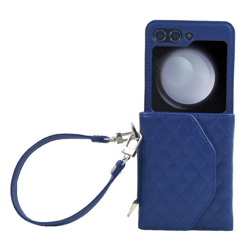 Deksel Til Samsung Galaxy Z Flip 7 Fe Kortholder Og Stropp