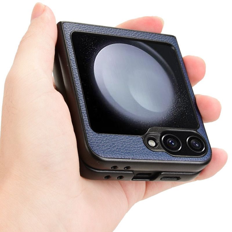 Deksel Til Samsung Galaxy Z Flip 7 Fe Litchi-tekstur Kortholder