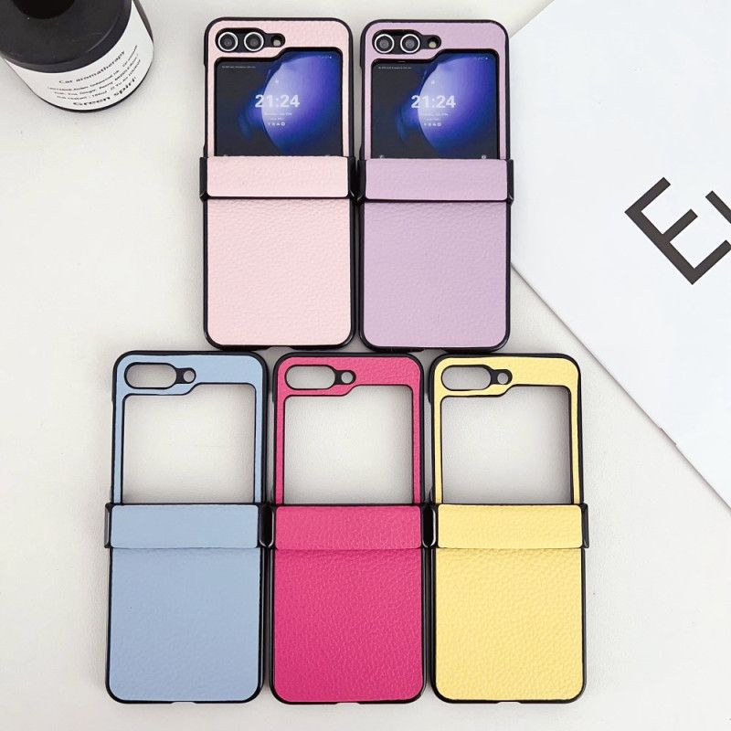 Deksel Til Samsung Galaxy Z Flip 7 Fe Litchimønster