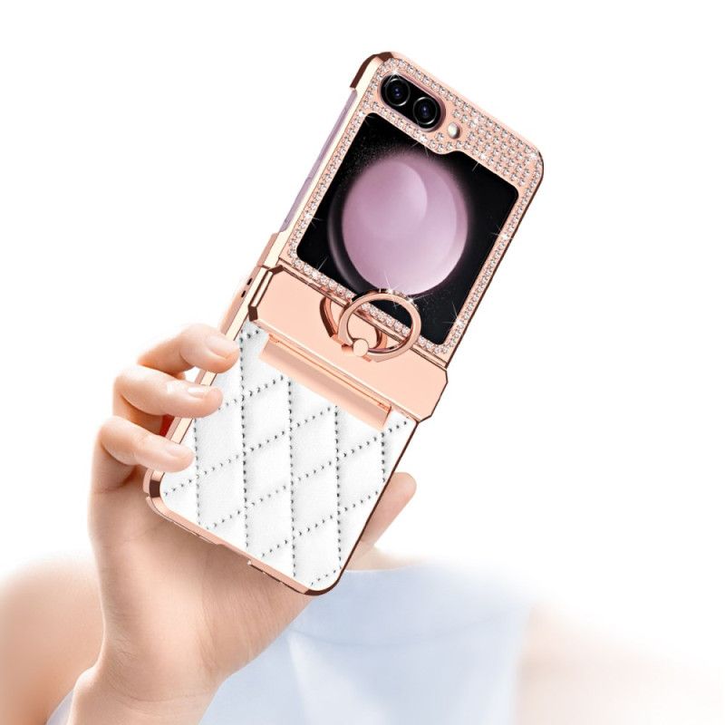 Deksel Til Samsung Galaxy Z Flip 7 Fe Rhinstensdekorasjon