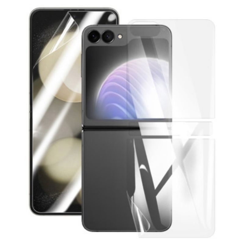 Skjermbeskyttere Foran Og Bak For Samsung Galaxy Z Flip 7 Fe / Z Flip 6
