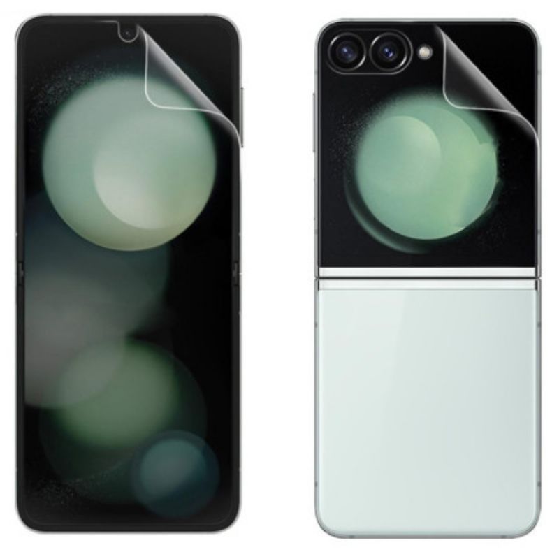 Skjermbeskyttere Foran Og Bak For Samsung Galaxy Z Flip 7 Fe / Z Flip 6 Imak