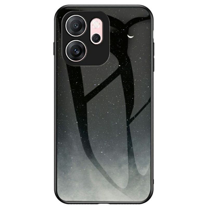 Deksel Oppo Reno 14f 5g Himmelsk Herdet Glass Beskyttelse Deksel