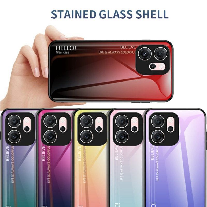 Deksel Oppo Reno 14f 5g Mobildeksel Hello Herdet Glass