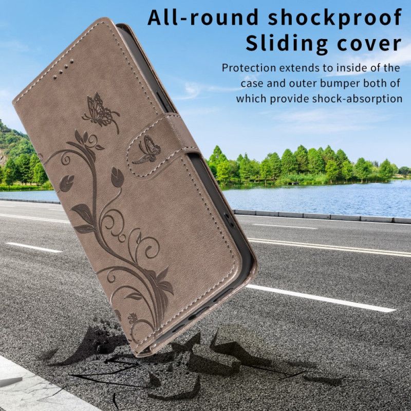 Folio Deksel Oppo Reno 14f 5g Små Blomster