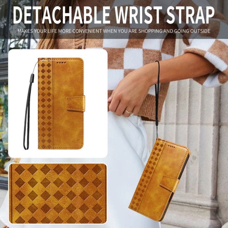 Folio Deksel Til Oppo Reno 14f 5g Diamantkant