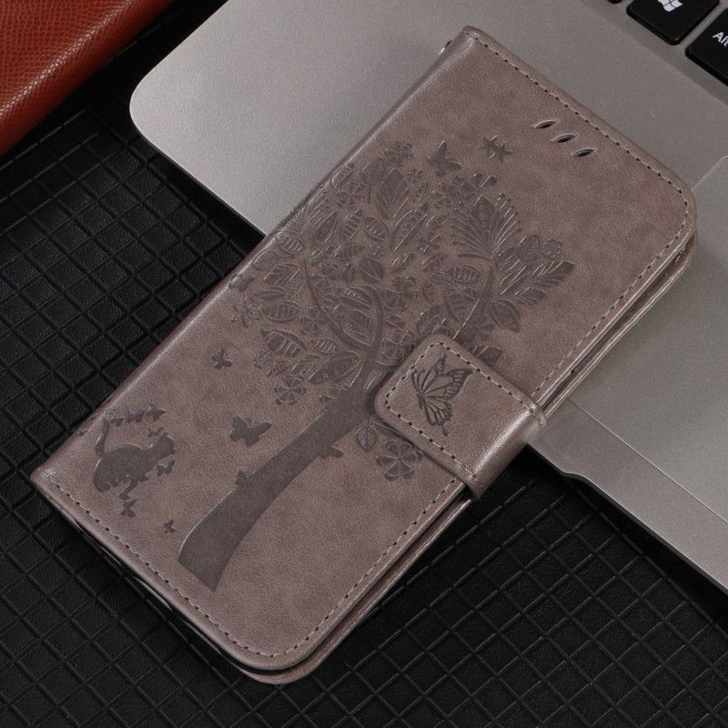 Folio Deksel Til Oppo Reno 14f 5g Tre Og Katt