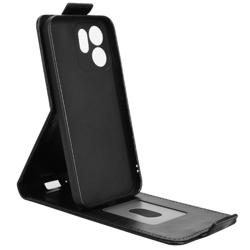 Lærdeksel Folio Deksel Oppo Reno 14f 5g Mobildeksel Vertikal Vendbar