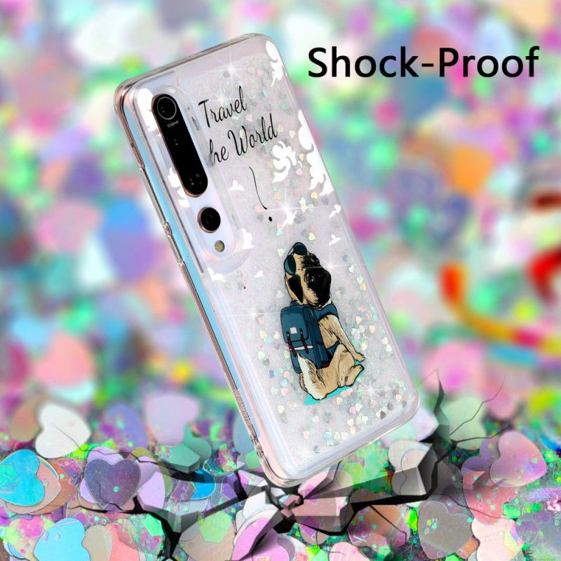 Deksel Xiaomi Mi 10 / 10 Pro Glitterhund Beskyttelse