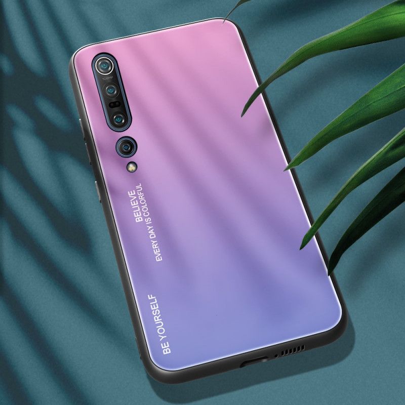 Deksel Xiaomi Mi 10 / 10 Pro Rød Galvanisert Farge