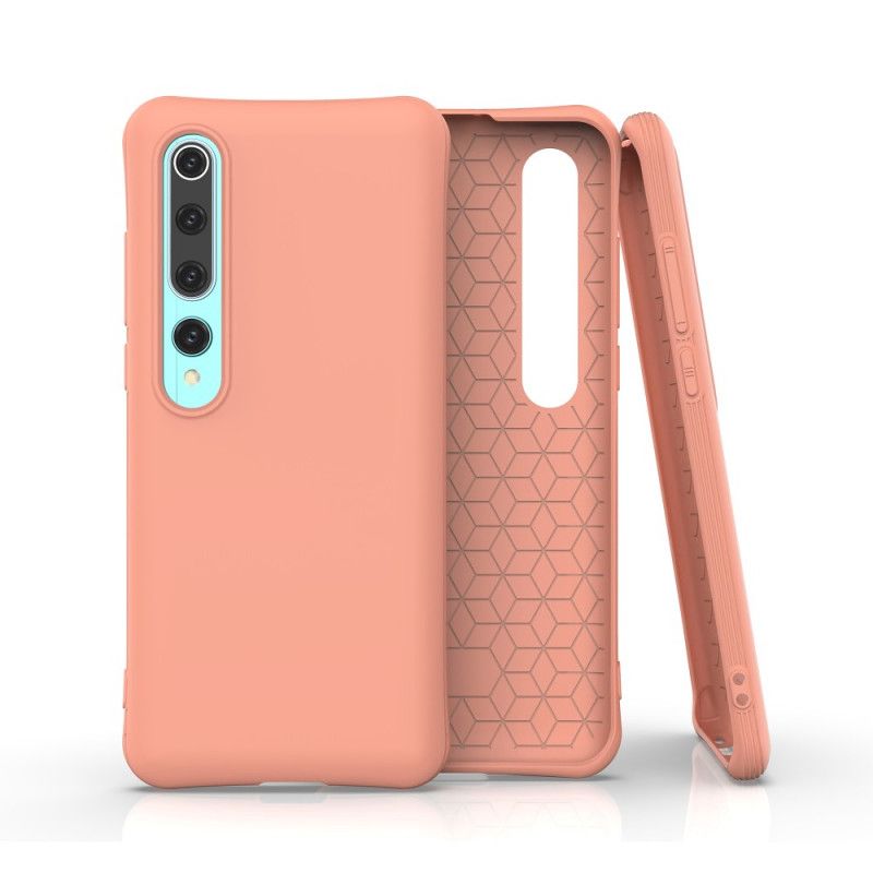 Deksel Xiaomi Mi 10 / 10 Pro Svart Fleksibel Mattsilikon