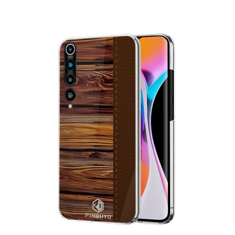 Deksel Xiaomi Mi 10 / 10 Pro Svart Furu Dun Serie Pinwuyo Anti-fall