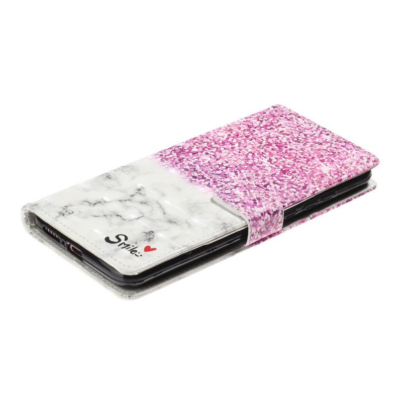 Folio Deksel Xiaomi Mi 10 / 10 Pro Lys Flekk Glitter