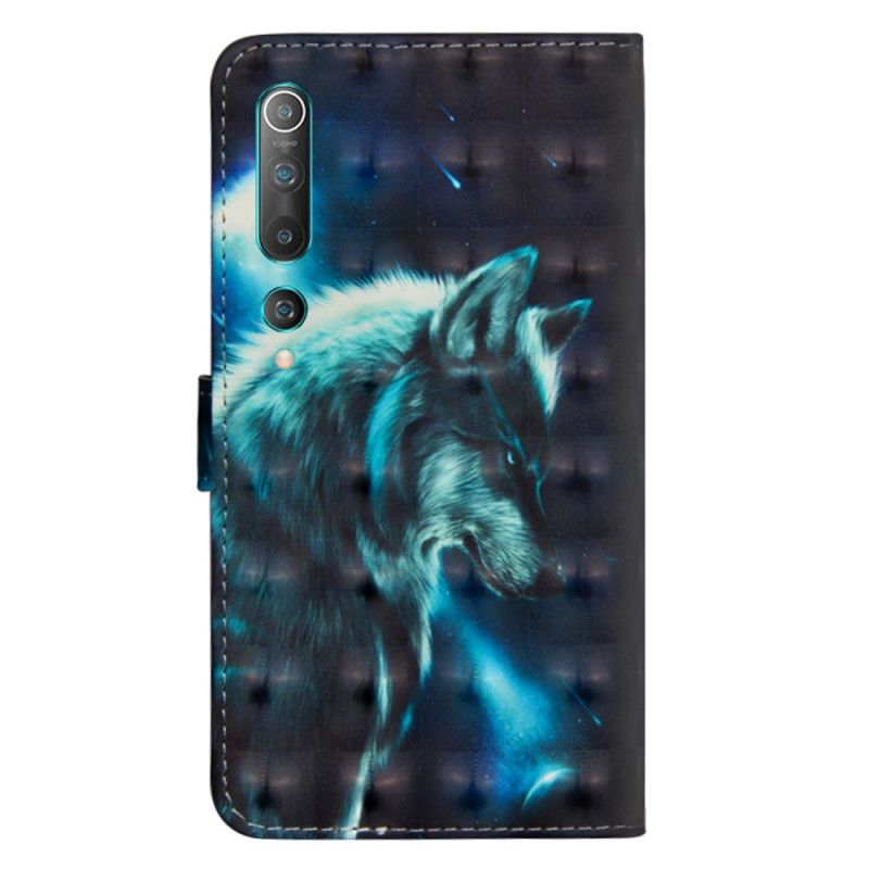 Folio Deksel Xiaomi Mi 10 / 10 Pro Majestetisk Ulv
