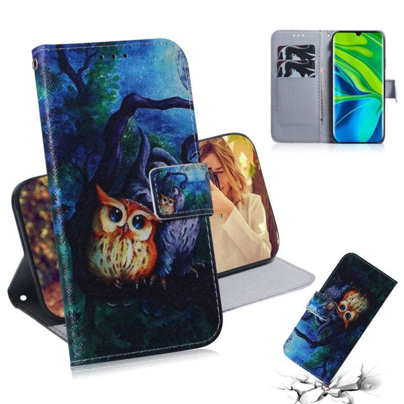 Folio Deksel Xiaomi Mi 10 / 10 Pro Uglemaleri
