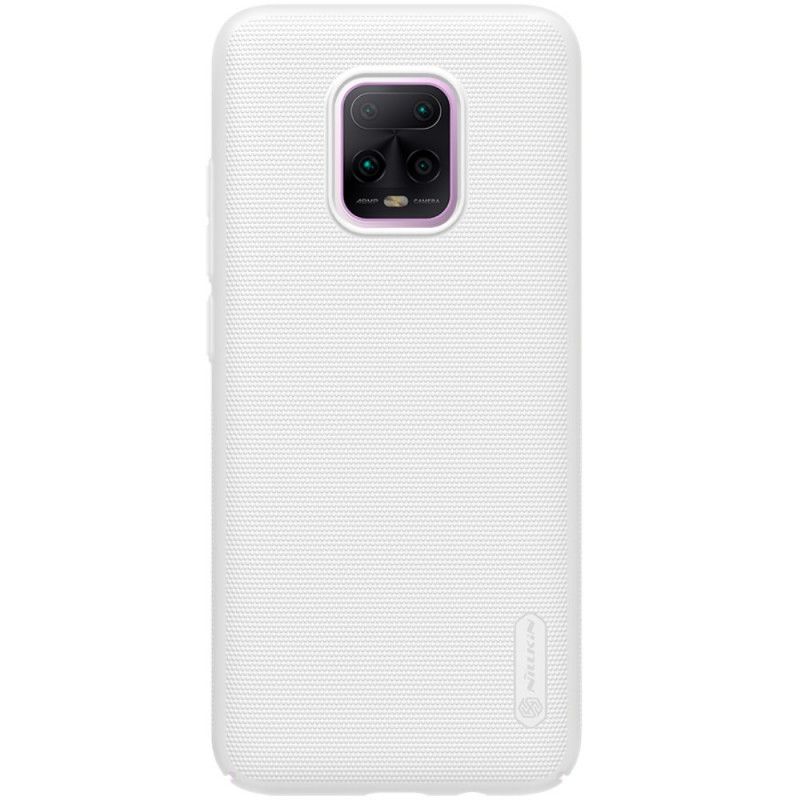 Deksel Xiaomi Redmi 10X / 10X Pro Svart Stiv Frostet Nillkin Beskyttelse