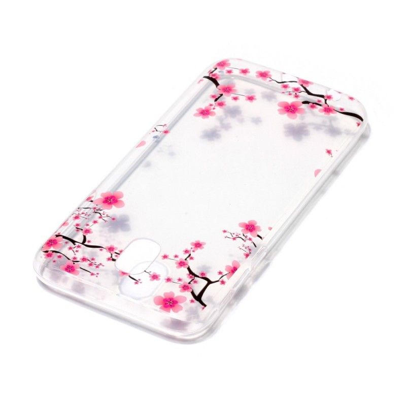 Deksel Samsung Galaxy J3 2017 Plomme Blomstrer