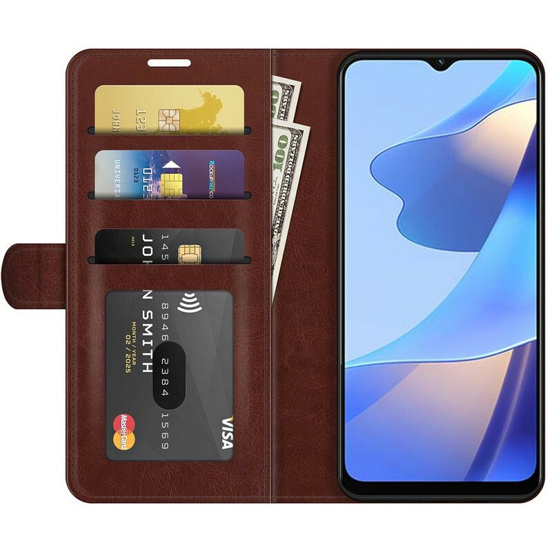 Folio Deksel Til Oppo A16 / A16s Faux Leather Ultra