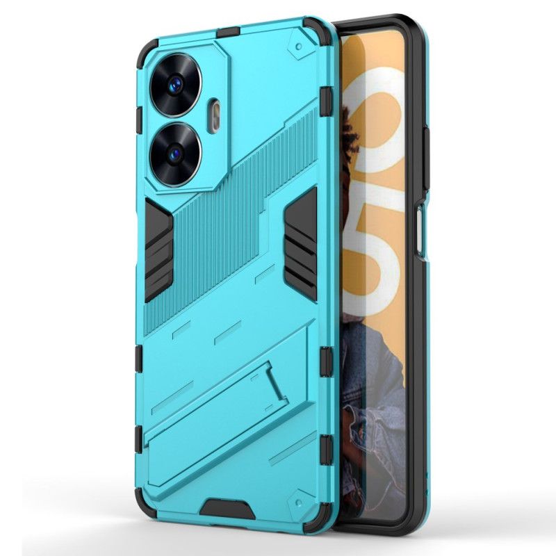 Deksel Realme C55 Mobildeksel Avtakbart Håndfristativ Med To Posisjoner