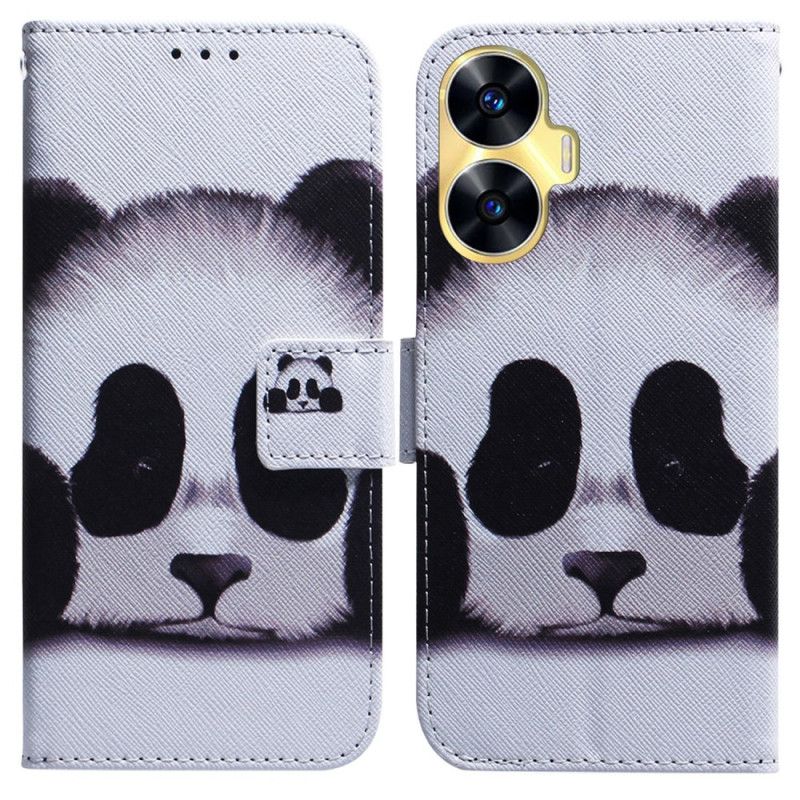 Folio Deksel Realme C55 Panda