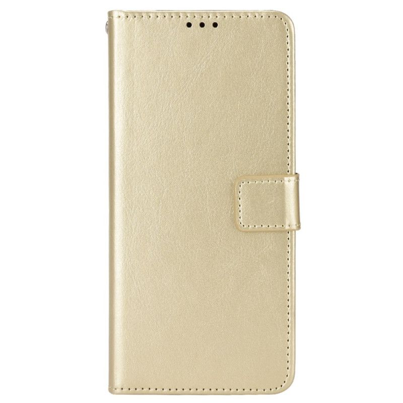 Folio Deksel Realme C55 Prangende Kunstskinnrem