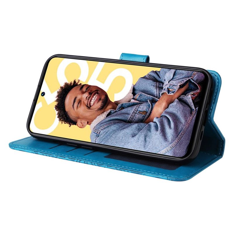 Folio Deksel Realme C55 Solsikkemønsterrem