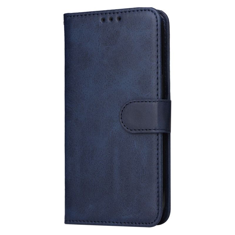 Folio Deksel Realme C55 Stropp Med Skinntekstur Beskyttelse Deksel