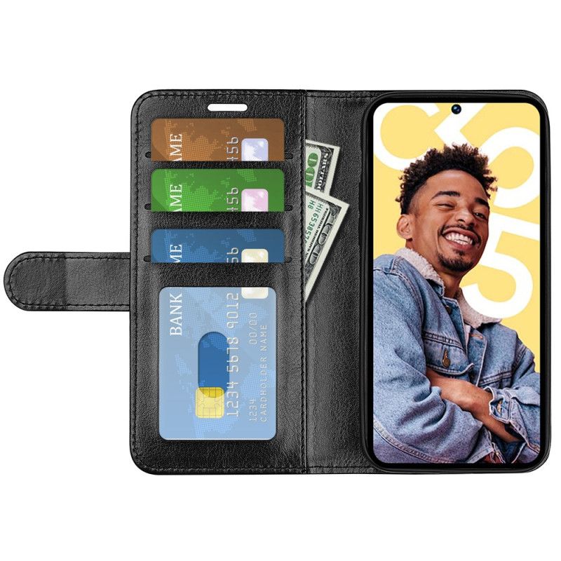 Folio Deksel Realme C55 Vintage Kunstskinn Beskyttelse Deksel