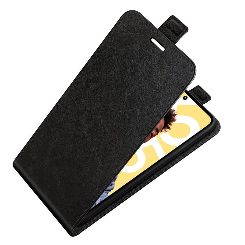 Lærdeksel Folio Deksel Realme C55 Mobildeksel Vertikal Klaff