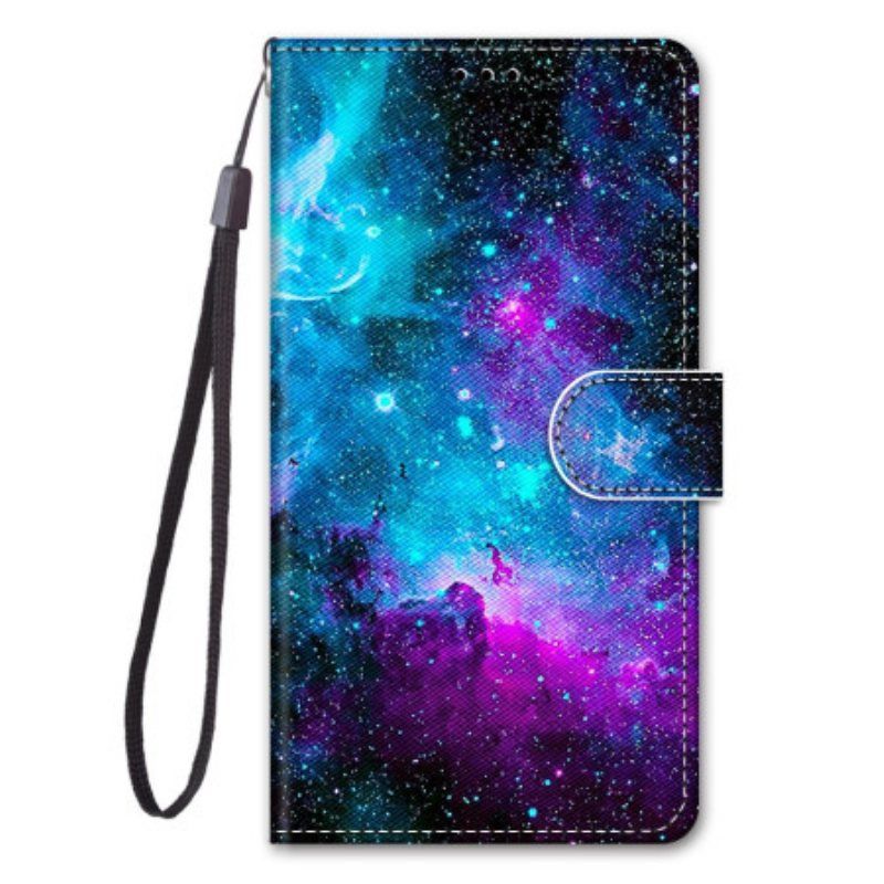 Folio Deksel Til Sony Xperia 10 IV Kosmisk Himmel