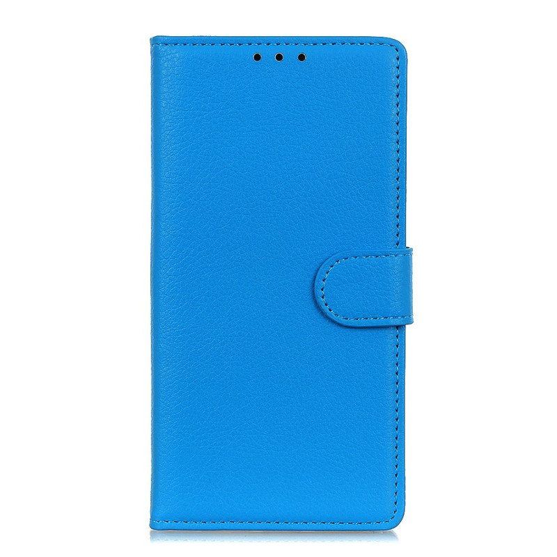 Folio Deksel Til Sony Xperia 10 IV Tradisjonelt Kunstskinn