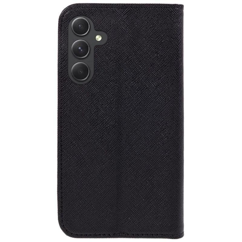 Folio Deksel Samsung Galaxy M55 5g Korstekstur Beskyttelse Deksel
