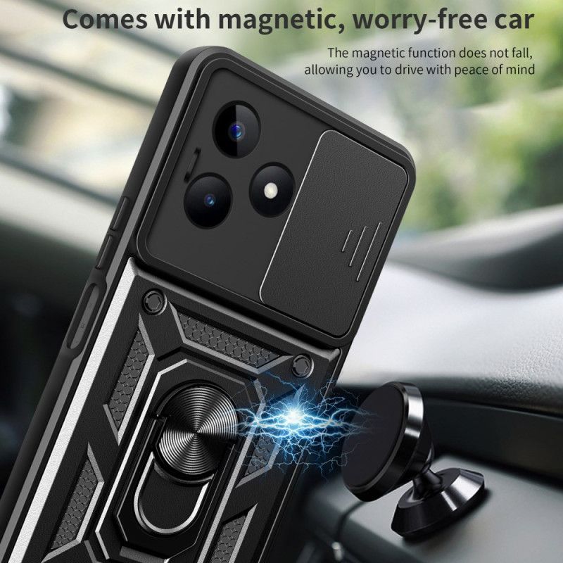 Deksel Realme C53 Mobildeksel Ringholder Og Linsebeskytter