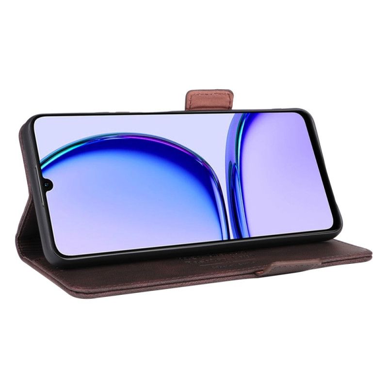 Lærdeksel Folio Deksel Realme C53 Mobildeksel Retrodesign