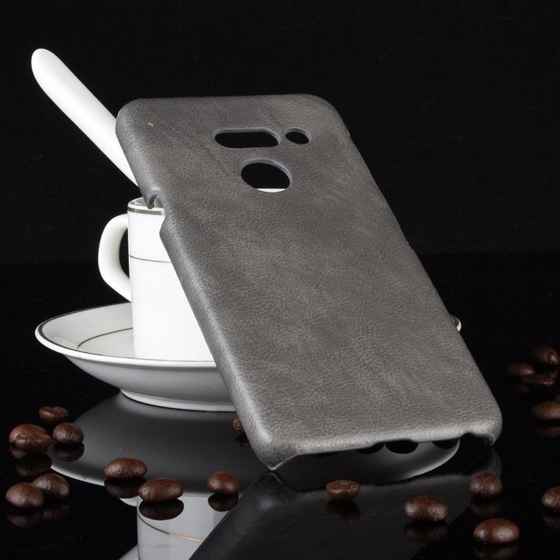 Deksel ThinQ LG G8 ThinQ Svart Litchi-Skinneffekt