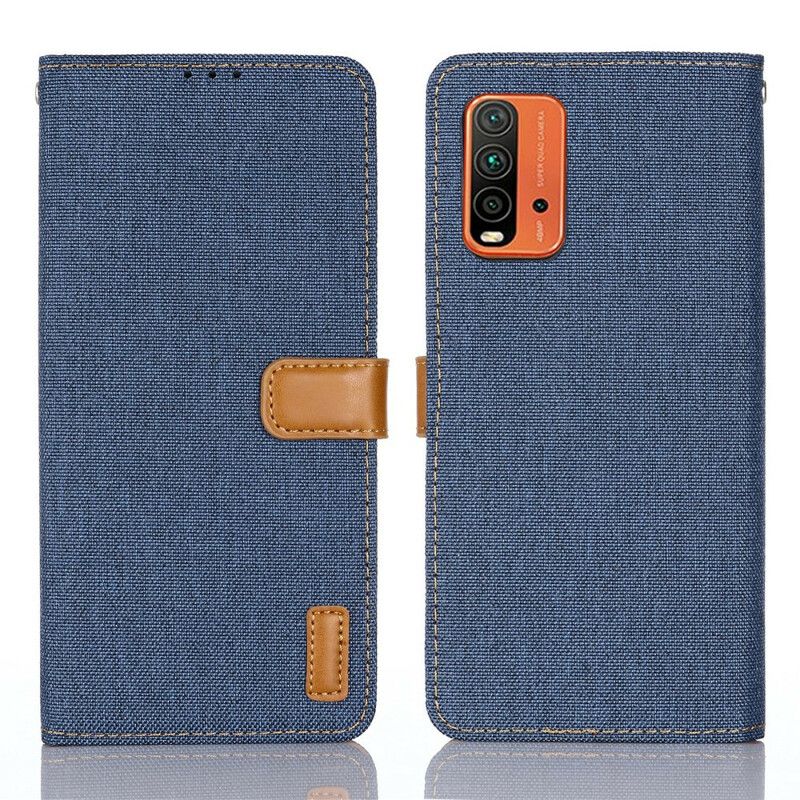 Folio Deksel Xiaomi Redmi 9t Jeans Beskyttelse Deksel